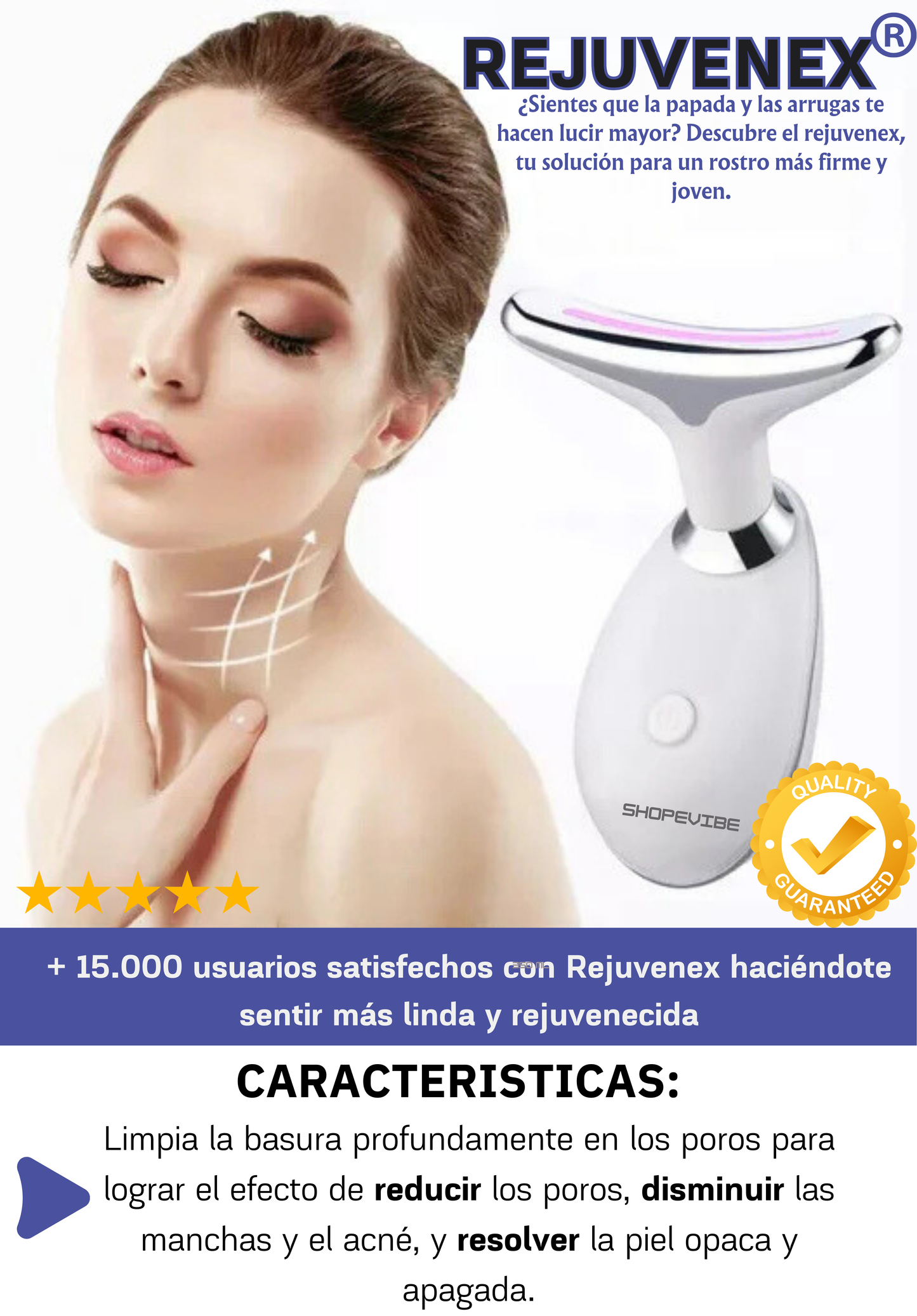 Reductor Papada y Arrugas Eléctrico