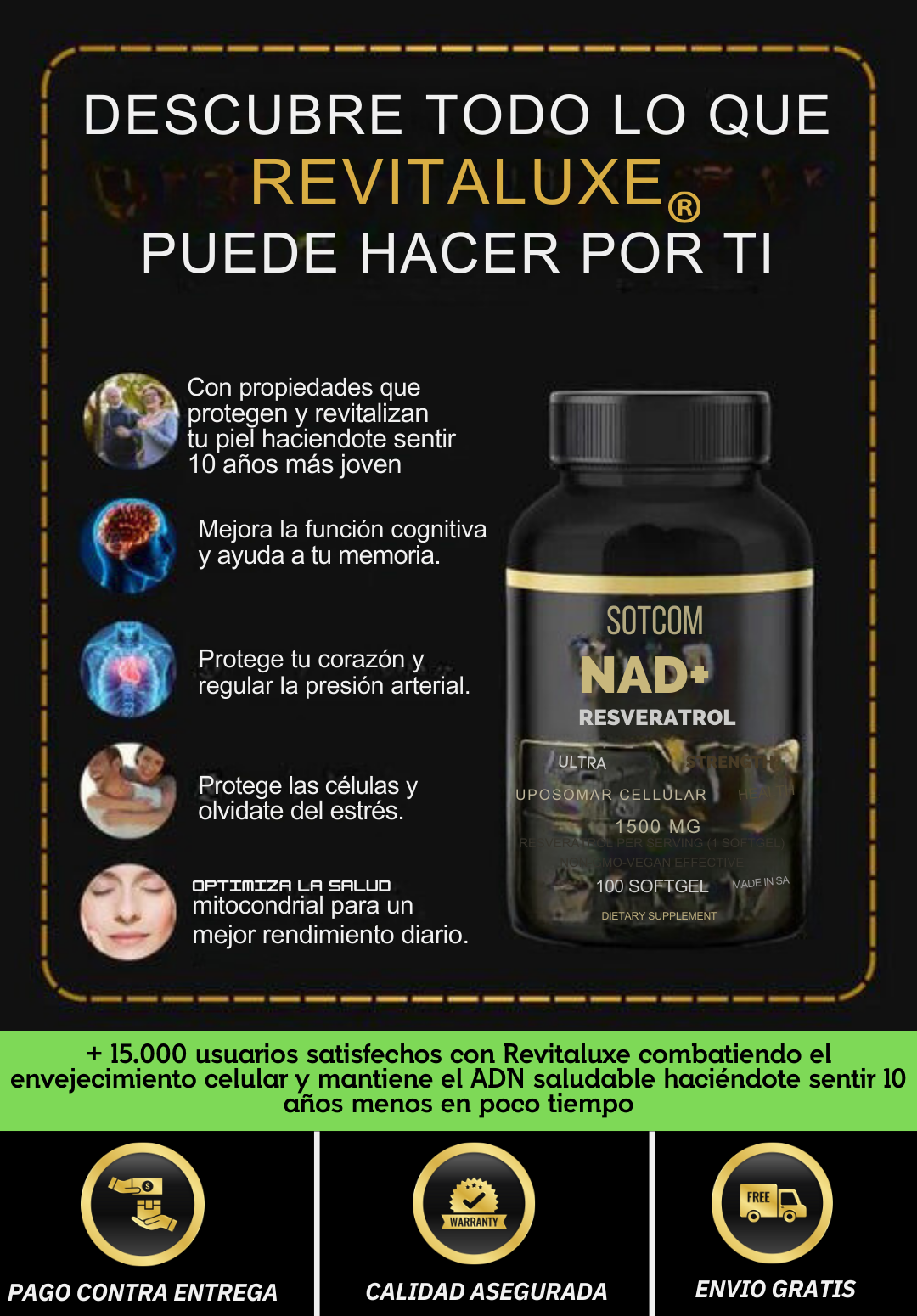 NAD + (Nicotinamida Adenina Dinucleótido