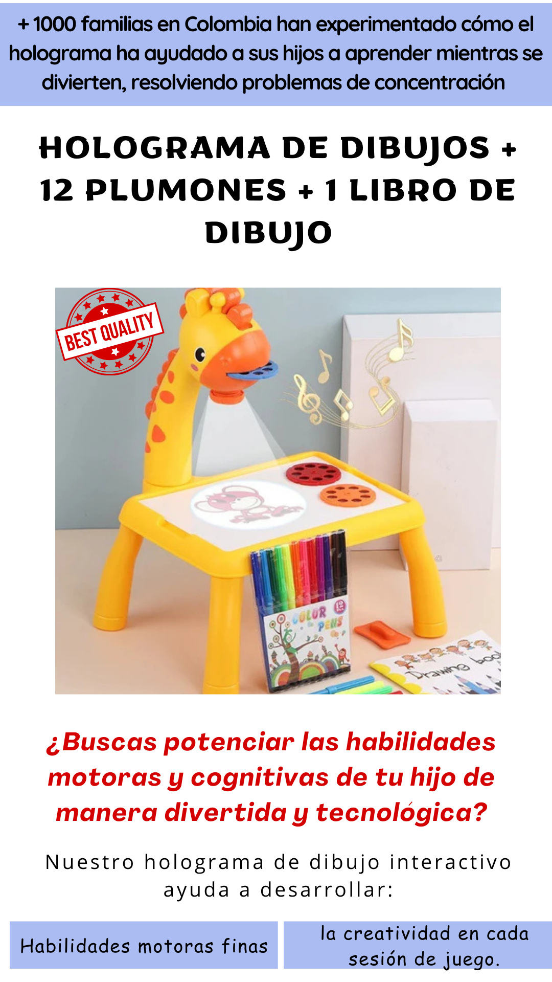 HOLOGRAMA DE DIBUJOS