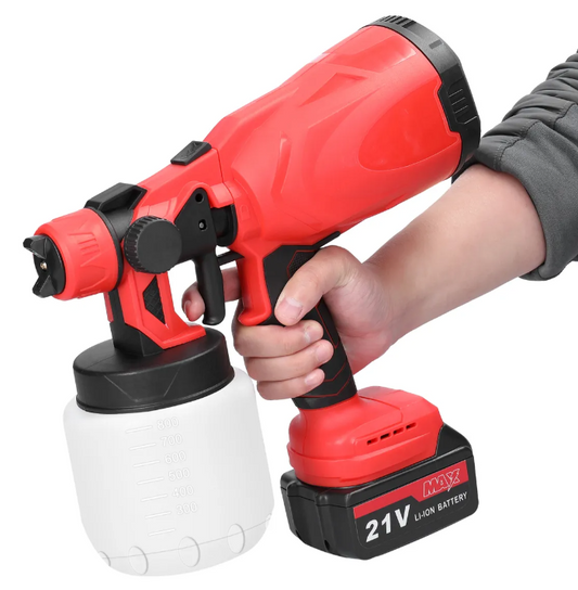 Pistola De Pintura Inalámbrica Recargable 🎨🔋