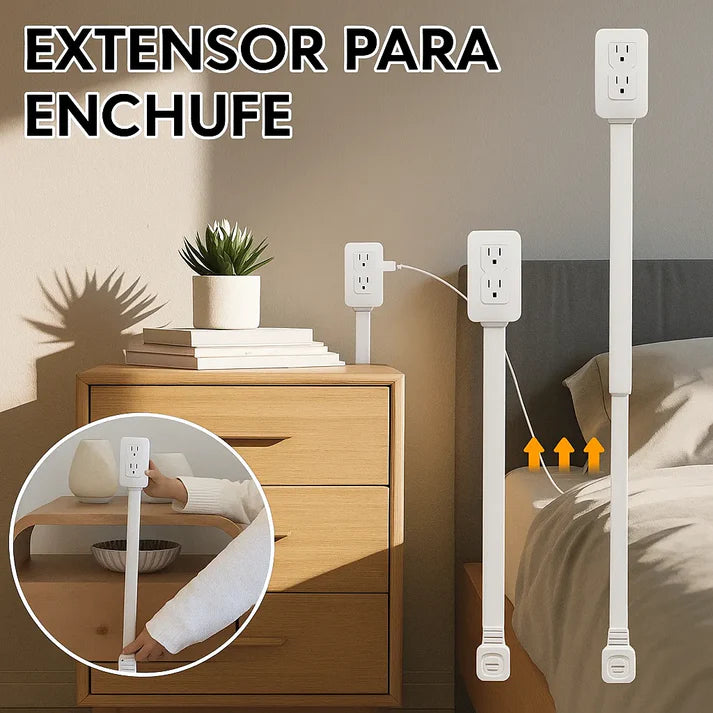 Extensor de Toma Corriente Gira 180 grados🔥🏠