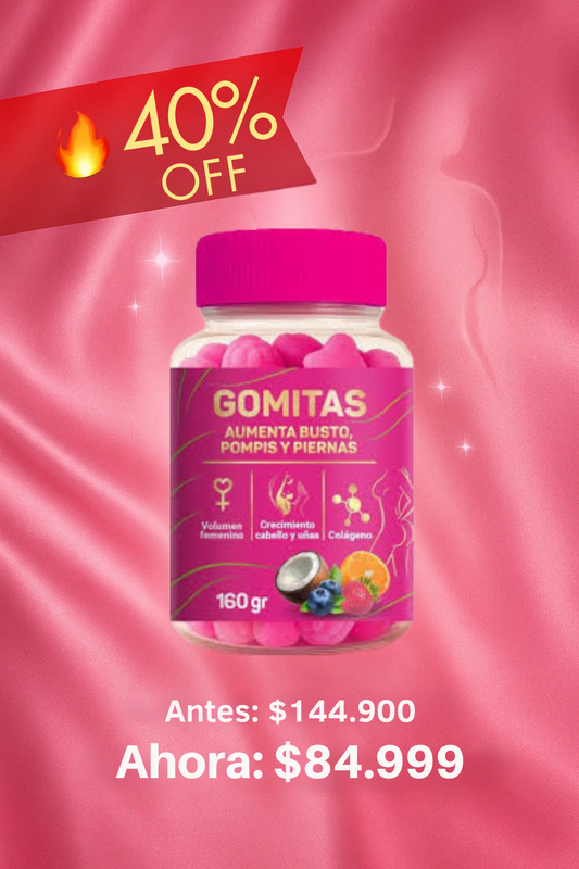 GOMITAS AUMENTA BUSTO+POMPIS🥵