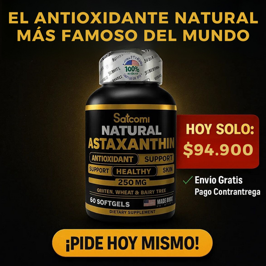 ASTAXANTINA REJUEVENECE TU VIDA Y MEJORA TU VISTA👀