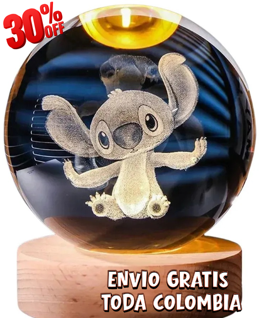 LAMPARA LED DE STITCH FAMILIA💙💤