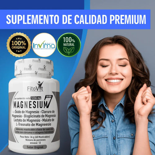 SIETE MAGNESIOS EN UNA SOLA FORMULA✨🚀