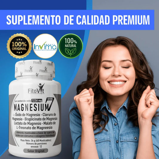 SIETE MAGNESIOS EN UNA SOLA FORMULA✨🚀
